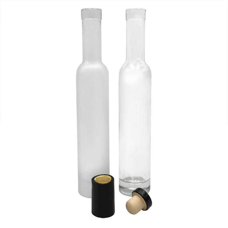 Factory Wholesale 750ml Empty Round Amber Green Clear Champagne Sparkling Wine Glass Bottles with Cork Lid