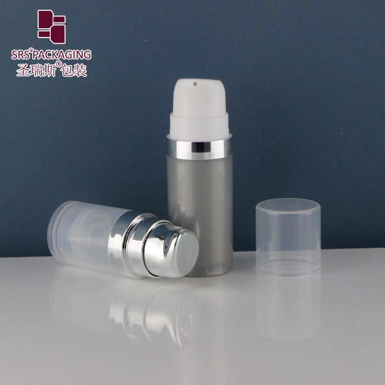 Champagne Color Bottle With Airless Pump Snap On Pump 5ml 10ml 15ml 20ml Blue Gradient Color Bottle