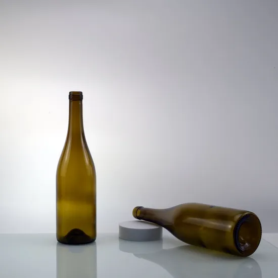 750ml アンティーク グリーン シャンパン ボトル