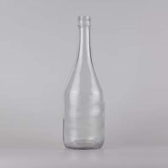 750ml アンバーラウンド空のシャンパンボトルメーカーガラスワインボトル卸売